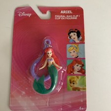 Disney The Little Mermaid Ariel Figural Bag Clip NIP   