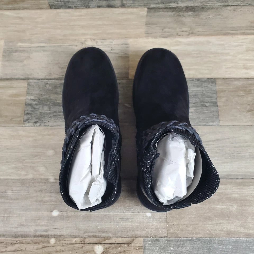 Botas Blowfish Malibu Kavee-K para mujer talla 5,5 negras lisas media parte superior al aire libre informales Foto 4 de 4