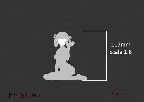 Call of the night anime resin kit unpainted nazuna figure - Foto 4 di 4