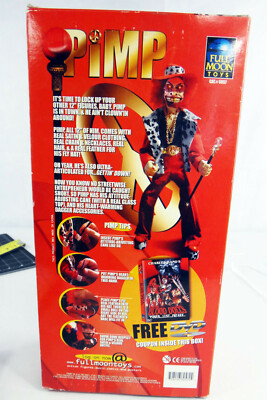 【激レア】FROM THE HIT FILM BLOOD DOLLS「PiMP」 Pimp Action Figure! Ltd Ed. Blood Dolls / Charles Band