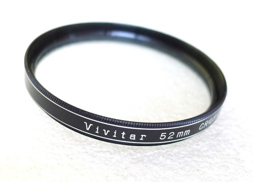 52mm Vivitar CROSS SCREEN Filter - 4 Point Starlight - PERFECT - Picture 3 of 3
