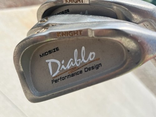 Knight Diablo Golf Clubs #1, 3, 5 Wood 3-P Iron and Putter Womens Flex Steel RH - Picture 10 of 11