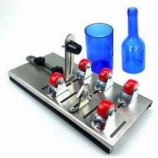 DIY Glass Bottle Cutter Kit   Adjustable Size Metal Cutter for Glass Bottles