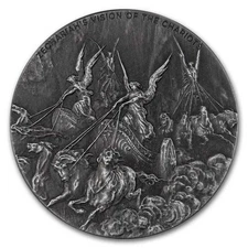 2023 2 oz Silver Coin - Biblical Series (Zechariah's Vision)