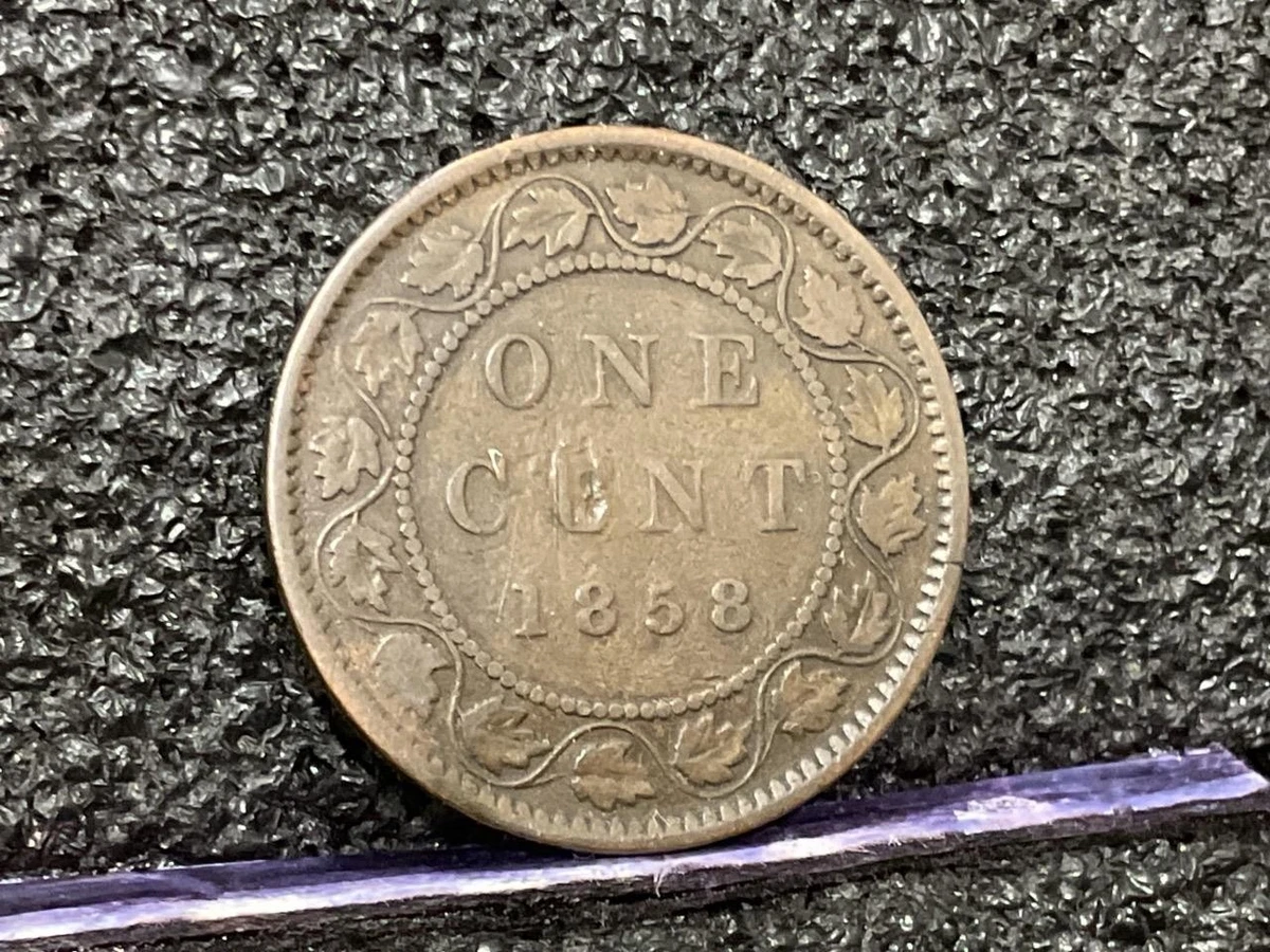 1858 Canada Cent In Canadian Large Cents for sale | eBay