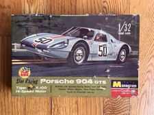 1965 MONOGRAM 1/32 Scale PORSCHE 904 GTS VINTAGE SLOT CAR BRASS #SR3203 untested
