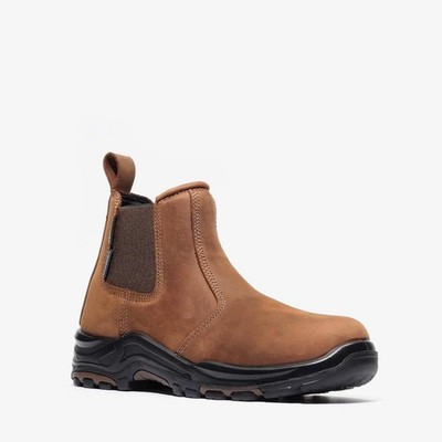 VENTURE PRO 6'' CHELSEA  Brown Nobuck WATERPROOF PUNTURE RESISTANT
