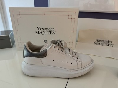 Original Alexander Mcqueen Oversized Sneaker 40 Weiss