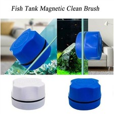 Mini Fish Tank Magnetic Brush Aquarium Cleaning Glass Scraper Cleaner Scrubber