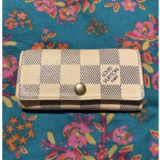 Louis Vuitton Damier Azur Multicles 4 Key Holder