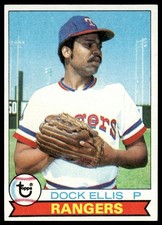 1979 Topps #691 Dock Ellis Texas Rangers NM+