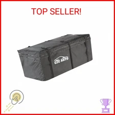 CZC AUTO Hitch Cargo Carrier Bag, 20 cu. ft Waterproof/Rainproof/Weatherproof Ca