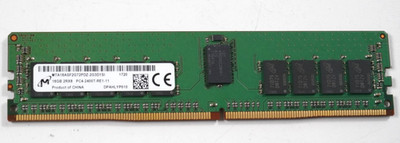 Micron MTA18ASF2G72PDZ-2G3D 16GB 2400MHz 2RX8 PC4 DDR4-19200 ECC Reg RAM Memory