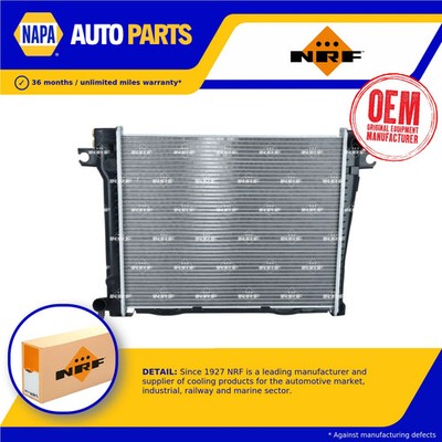 Radiator fits BMW 323 E30 2.3 82 to 86 NRF 1176898 1176900 17111176898 Quality