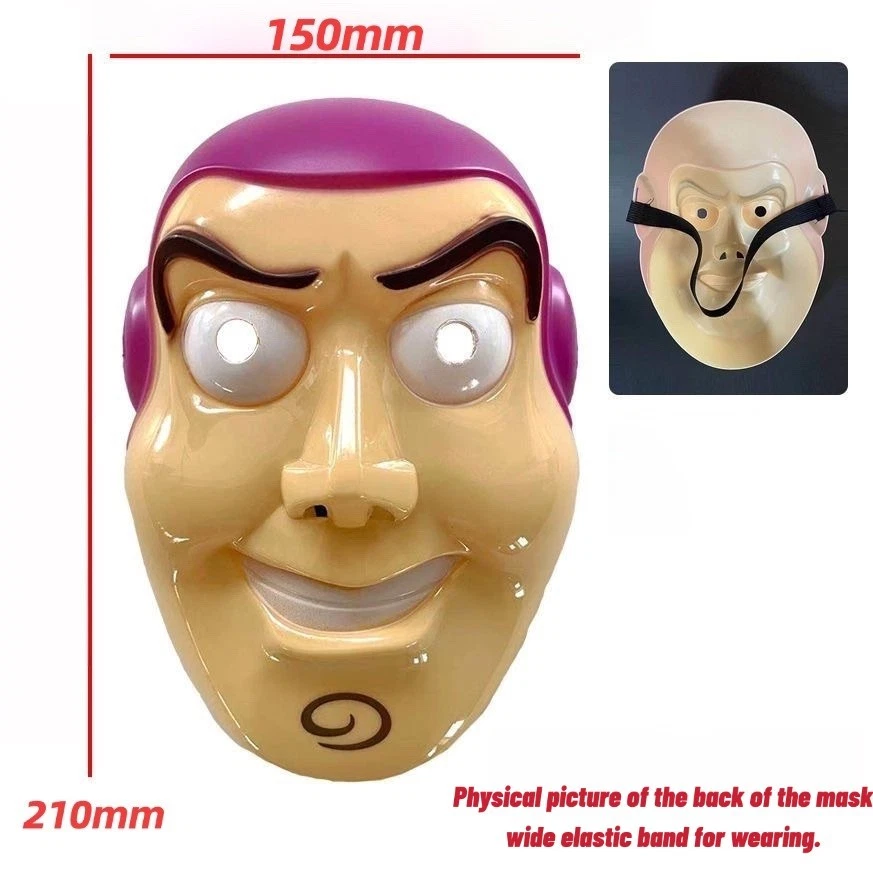 Cos Buzz Lightyear Máscara Toy Story Performance Disfraz utilería Niño máscara regalo Foto 4 de 4