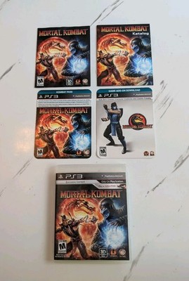 Mortal Kombat (Sony PlayStation 3, 2011) Exclusive Content Unredeemed TESTED