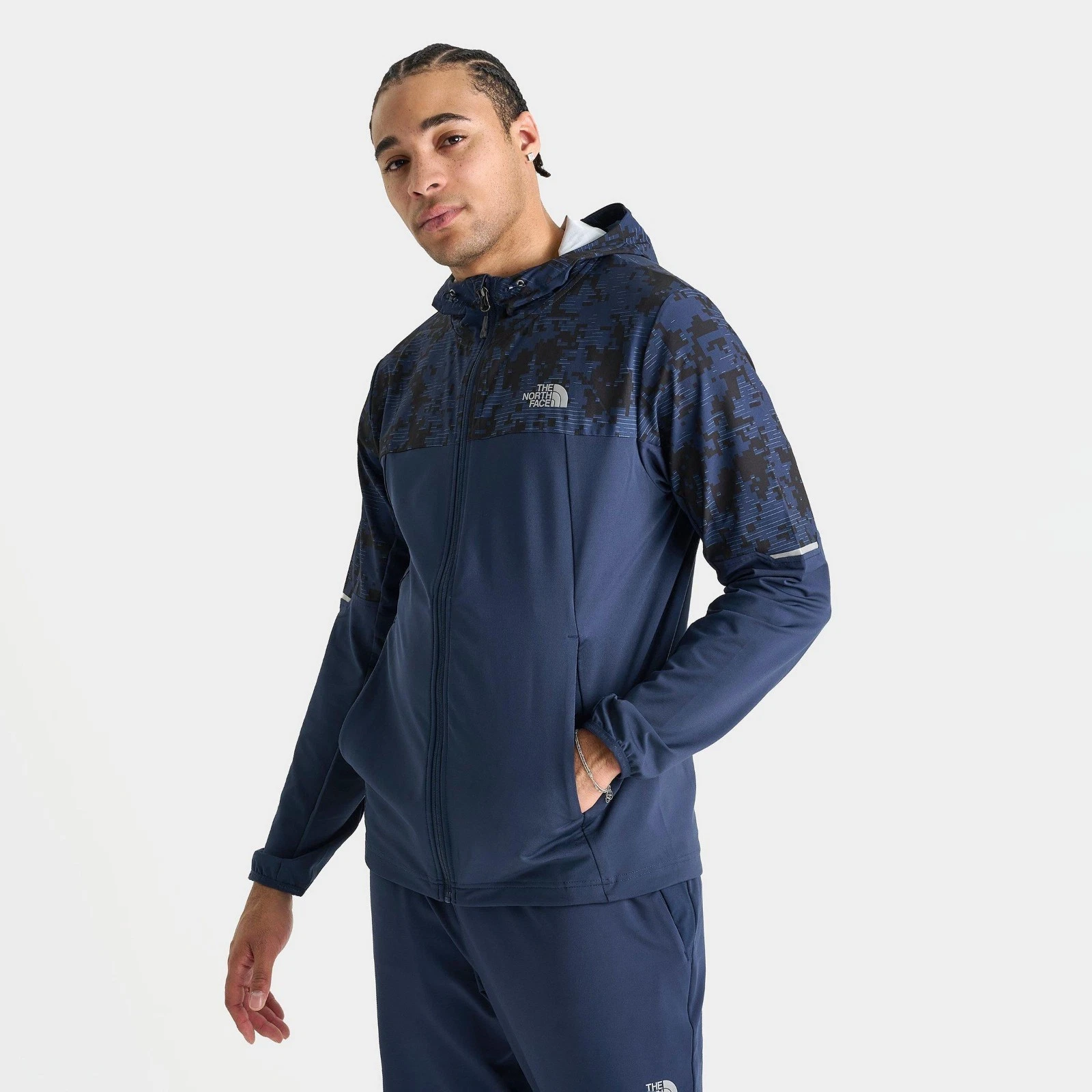 The North Face Mittellegi Men's Full-Zip Hoodie Navy NF0A87B Sz XL NWT $135