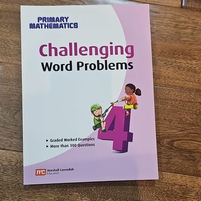 Primary Mathematics Challenging Word Problems 4 Workbook PB English