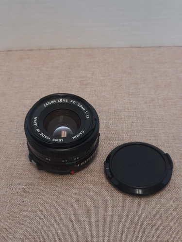 Canon FD 50mm F1:1.8 Lens 6142611 In Great Condition 