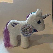 My Little Pony 40th Anniversary Plush Glory G1 MLP White Unicorn