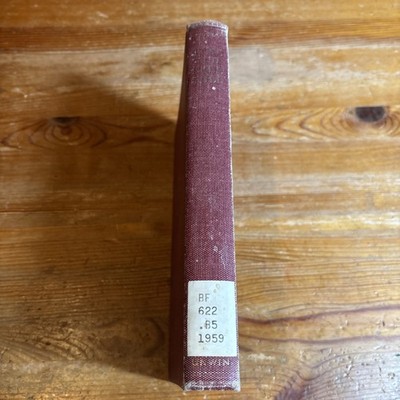 Time and Free Will: an Essay on the Immediate Data of Consciousness - 1916