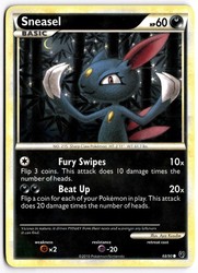 Sneasel 68/90 Undaunted Common