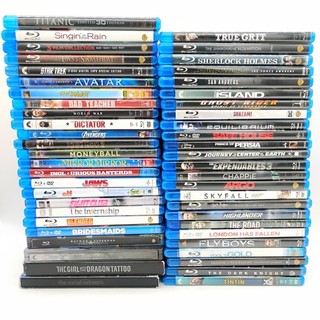 Huge Blu ray Lot (50) Movies Action Adventure Drama Comedy Horror Kids