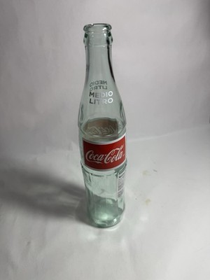 COCA COLA MEDIO LITRO 500ml BOTTLE, APPROX 11-1/8'' TALL
