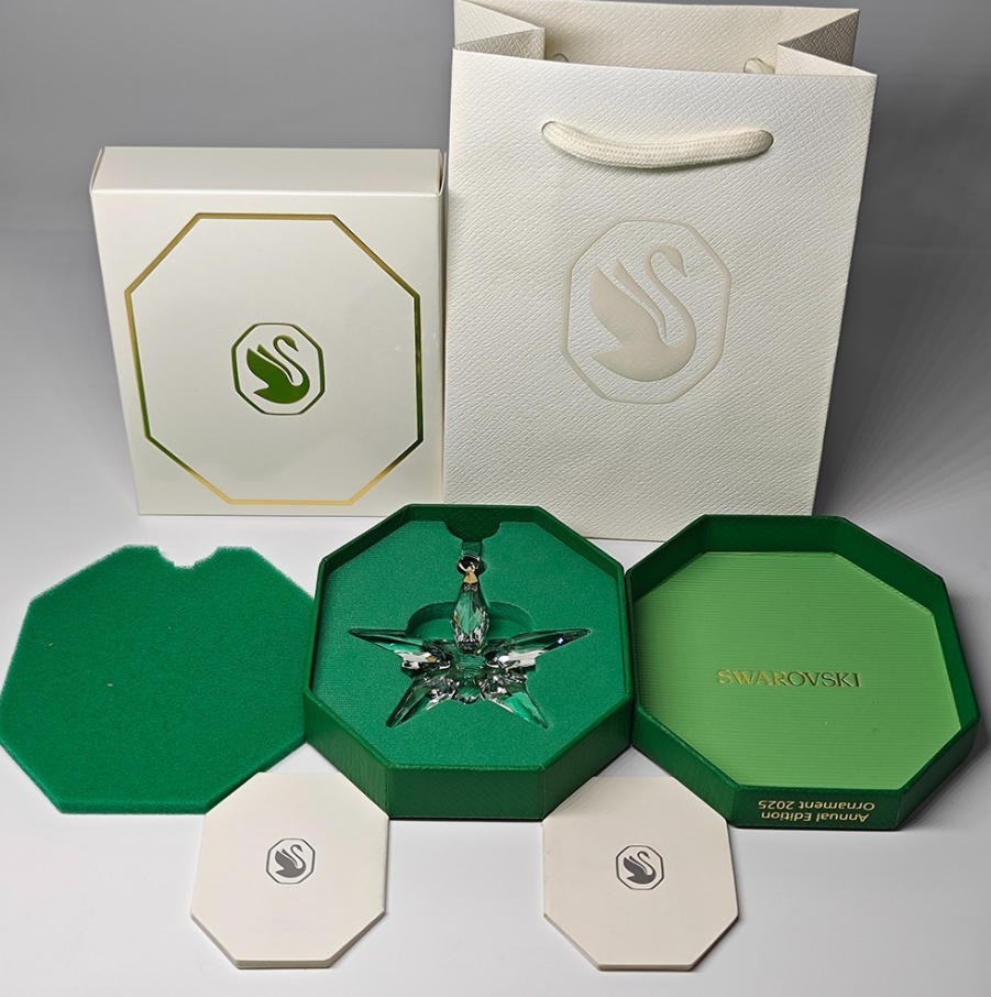 Swarovski crystal, limited Edition Christmas Decoration for 2025
