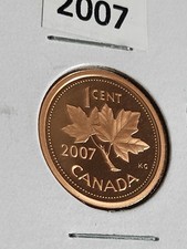 ** SALE ** 🇨🇦 2007 Non Magnetic Penny In Proof Condition