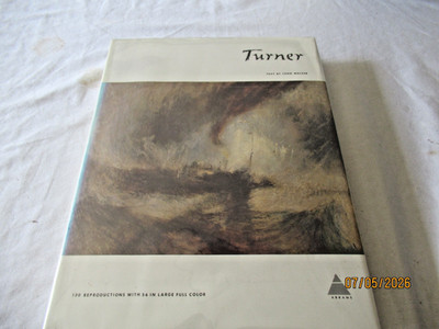 JOSEPH MALLORD WILLIAM TURNER ABRAMS  LIBRARY OF GREAT PAINTERS John Walker