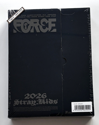 Stray Kids JP SEASON'S GREETINGS 2026 “FORCE” FC Unit POB Official