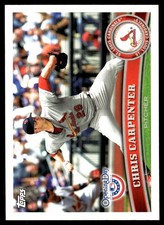 Chris Carpenter 2011 Topps Opening Day #131 Cardinals MLB READ FREE SHIPPING