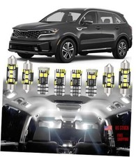 8-Piece Super Bright 6000K LED Interior Light Kit, Direct Replacement for Kia