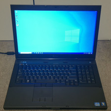 Dell Precision M6600 Windows 10 Pro NVIDA Quadro 3000M i7-2620xm 8GB RAM 1tb