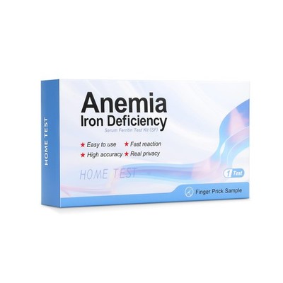 Iron Deficiency Anemia Home Test Kit Highly Accurate, Easy to Read and White 