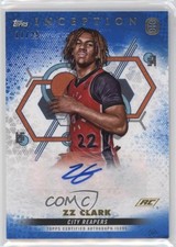 2022-23 Topps Inception OTE Overtime Elite Blue 11/25 ZZ Clark #IA-ZC1 Auto 1u6