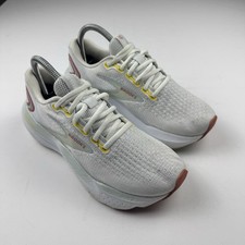 Brooks Glycerin 21 Bright White/Blue/Rose Women  s Size 8 B Running Shoes