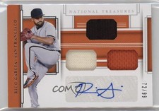 2020 Panini National Treasures 72/99 Rico Garcia #GGS-RG Auto 1cc7