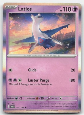 Latios Holo SV04: Paradox Rift 073/182 NM