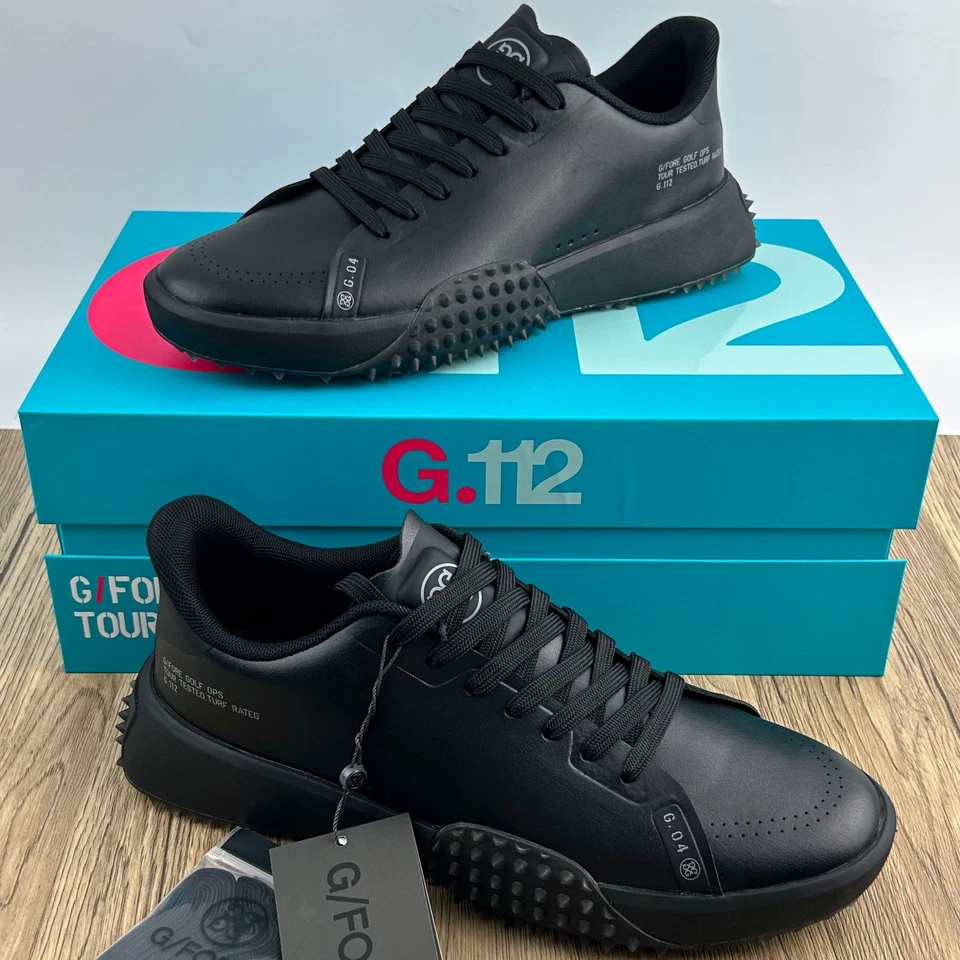 New with box-G/Fore Mens G.112 Golf Shoes black US Size 10,10.5,11,12 Sneakers