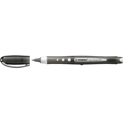STABILO worker colorful Tintenroller 0,5 mm, Schreibfarbe: schwarz, 1 St.