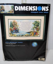 dimensions cross stitch lifes important things #3188