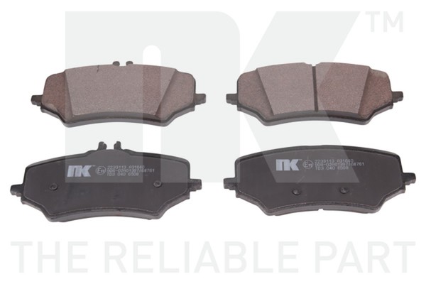 Bremsbelagsatz Scheibenbremse NK 2233113 FüR Mercedes EQE V295 SUV X294 EQS V297-image
