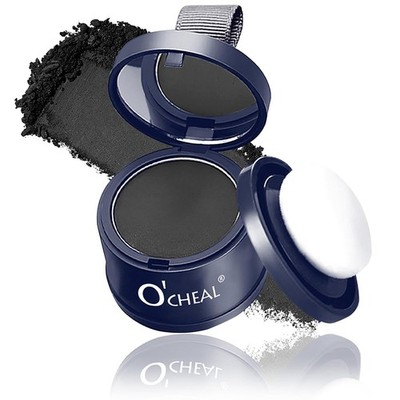 O'CHEAL Black Hairline Powder, Hair Loss Cover Up Fibers 