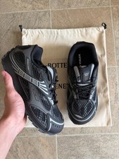 Bottega Veneta Orbit Sneakers Black/Grey Size 10 US 43 EU brand new