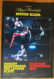 Agent Provocateur Irina Shayk poster book