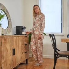 Indian 100 Cotton Hot Pant With Top  Pajama PJ Set Nightwear Suit Floral Print