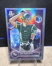 2022 Bowman Platinum Tyler Soderstrom Precious Elements PE-14 Baseball Card