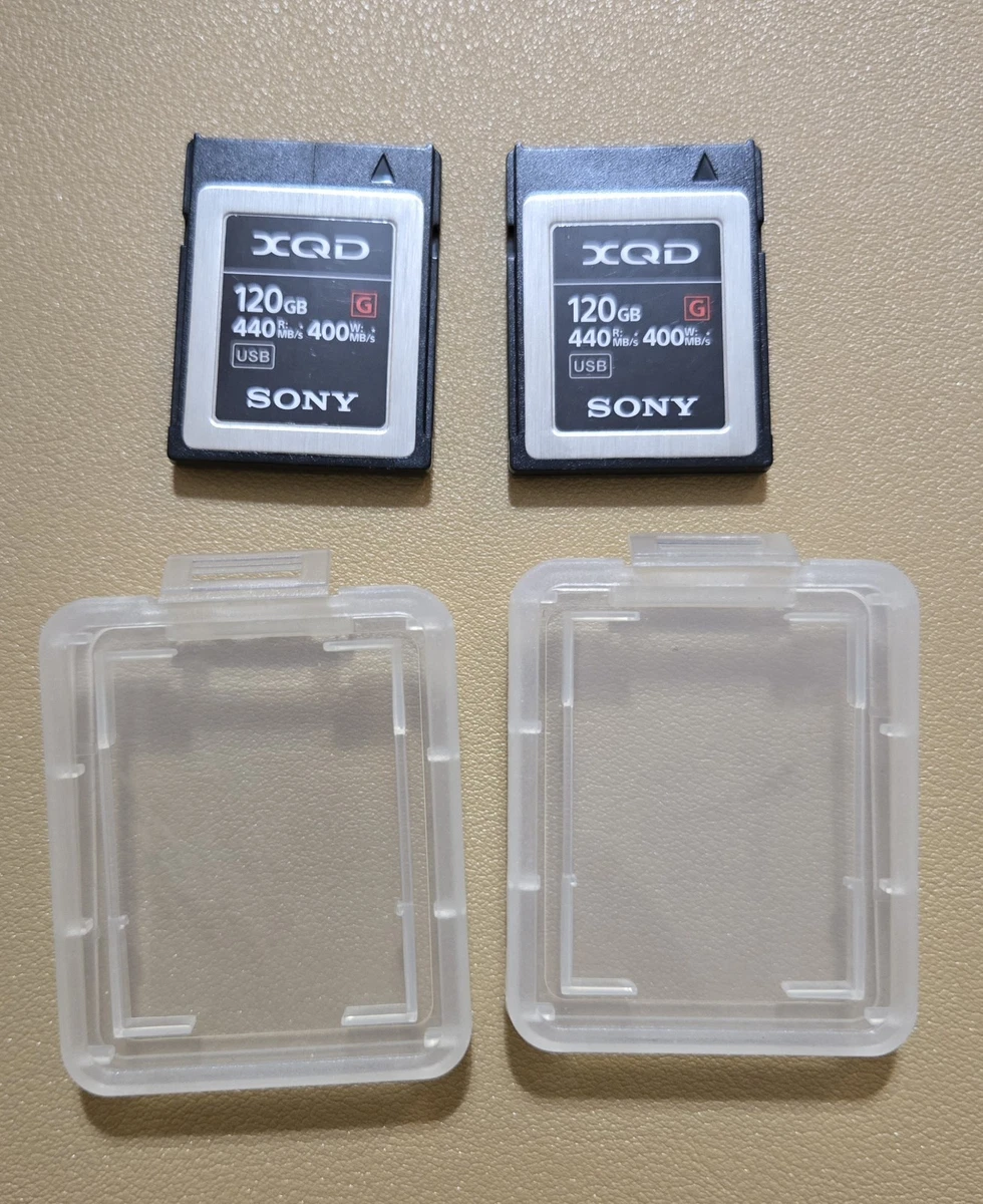 Sony XQD Camera Memory Cards 120 GB Storage Capacity for sale | eBay